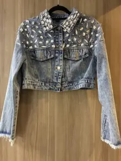 デニムジャケット☆ブルー☆キラキラ☆No.31