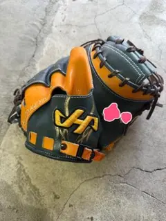 ハタケヤマオーダー軟式キャッチャーミットのサムネイル