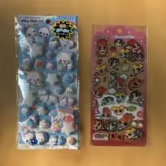 カミオジャパン 立体シール 2シートセット　パワパフ　あわわちゃん
