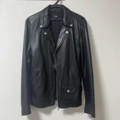 HARE ラムレザー ダブルライダースジャケット