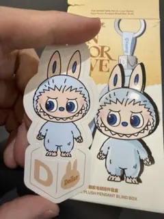 POPMART ポップマートPINFORLOVE ラブブイニシャル　D