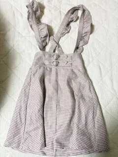 Ank Rouge ハートバックルジャンパースカート