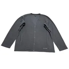 美品 montbell シャミース フリース カーディガン XL