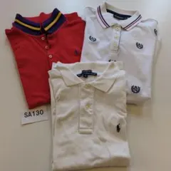 ポロ・ラルフ・ローレン 赤 ポロシャツ