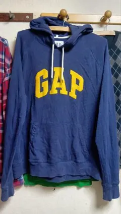 GAP プルオーバーパーカー ネイビー L