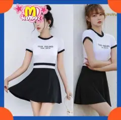 レディースワンピース水着パンツ付きジュニアセパレープール海ビーチリゾート