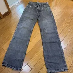 【ZARA】 ブラックデニム