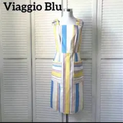 Viaggio Blu ビアッジョブルー　マルチボーダー　ワンピースのサムネイル