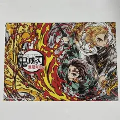 鬼滅の刃 無限列車編 DVD特典 ジャケットサイズキービジュアルポスター