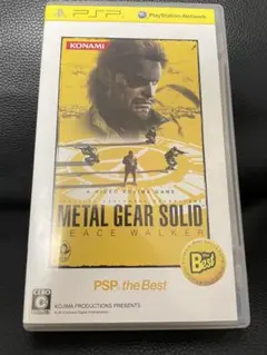 METAL GEAR SOLID PEACE WALKER PSP ソフト
