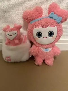 TWICE GIGO モモ モブリー ふわもこおすわりぬいぐるみ