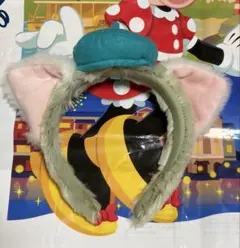 ジェラトーニ 耳付きヘアバンド 青帽子