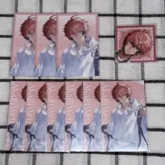 にじさんじ 赤城ウェン チェキ風カード ステッカー SUISAI RAIN