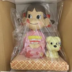 ペコちゃん 座椅子 美品 折りたたみ座椅子 不二家 FUJIYA 非売品