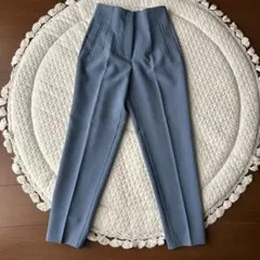 ZARA ライトブルー ハイウエストパンツ