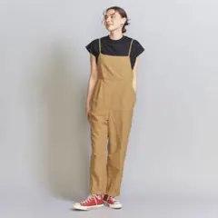 beauty&youth ナイロンウェザーキャミソールサロペット