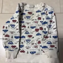 車柄 トレーナー 90cm