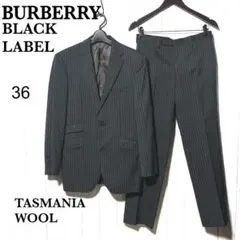 バーバリーブラックレーベル スーツ BURBERRY タスマニアウールのサムネイル