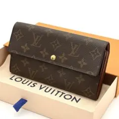 ルイヴィトン モノグラム ポルトフォイユサラ クレディ 長財布 ブラウンのサムネイル