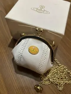 ヴィヴィアンウエストウッドvivienneミニがま口ショルダーバッグ