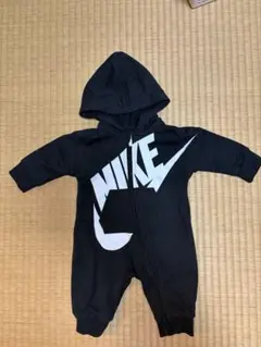 NIKE ベビー ロンパース フーディー 黒 3M 56-62cm