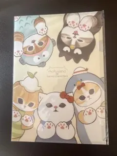 新品未使用 未開封 モフサンド サンリオ 手触りのいいクリアファイル クリーム