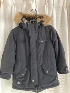 【そら様専用】ブランシェスBRANSHES モッズコート 黒 120