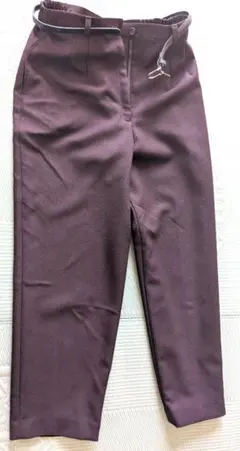 【美品】カジュアルパンツ　サイズ66～70 ☆ゆったりめズボン　ブラウン