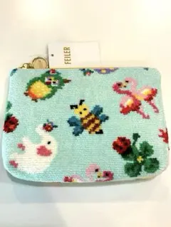 【新品】FEILER 神崎恵コラボ ファンキーフォーチュンポーチ 蜂センター