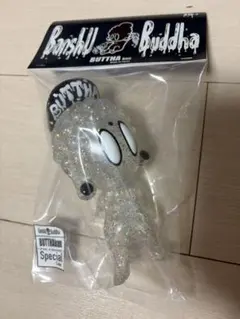 BanshU Buddha BUTTA kun ブッタくん　ソフビ　銀ラメ