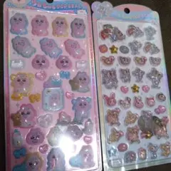 正規品　4枚セット　プチドロップステッカー　うるちゅる