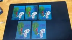 ワンピース ナツコミ 2026 ルフィ スイカ イラストカード 5枚セット