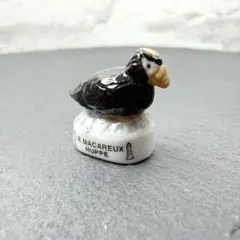 フェーヴ フランス 動物 エトピリカ鳥 フェーブ ミニチュア陶器のサムネイル