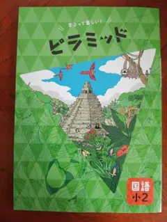 【最新版】 新品 ピラミッド問題集 国語 小２【解答付】