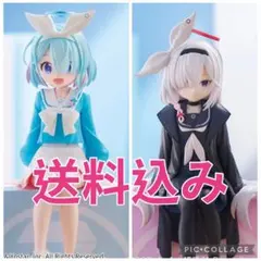 ブルーアーカイブ モニタートップフィギュア プラナ•アロナ2種セット