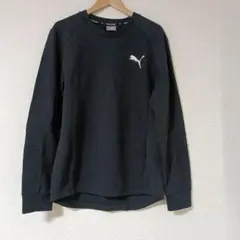 PUMA クルーネック スウェット ブラック