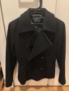 【美品】KUMIKYOKU FAM ブラックピーコート サイズ2