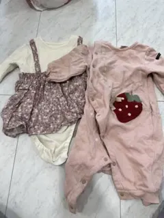 まとめ売り ベビー服 (冬〜春)10点 80cm 女の子