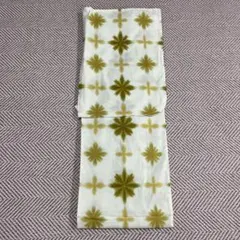 有松絞り◆雪花絞り◆おしめ◆木綿◆反物◆板締め絞り◆アンティーク◆ヤブレ有り 古布前掛け専門屋 貴重品 昭和 有松絞り 雪花絞り おしめ 木綿