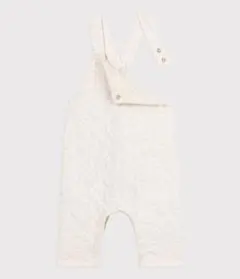 petit bateau／チュビックキルティングサロペット