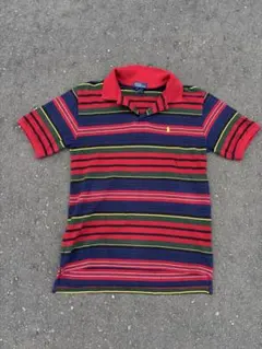 Polo by Ralph Laurenストライプポロシャツ M12/14
