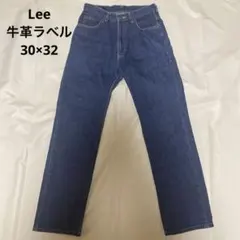 Lee デニム ジーパン 牛革ラベル サイズ30×32 日本製のサムネイル