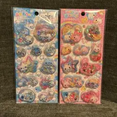 【正規品】スパンコールパーティーシール　あわわちゃん　ハッピーマーチ