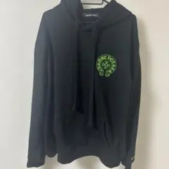 CHROME HEARTS パーカー ブラック ネオングリーン - メルカリ
