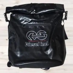 DIESEL ディーゼル ロールトップ リュック バックパック ブラック PCのサムネイル