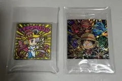 ワンピースシール　ウエハースlog4 SGR モンキー・D・ルフィ　ロー　キッド