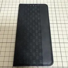 iPhone 11 pro ストラップ付き レザー 手帳型 ブラック