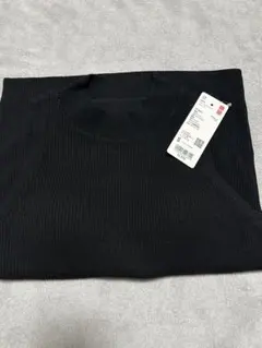 新品未使用 S UNIQLO ウォッシャブルニットブラトップ ブラック