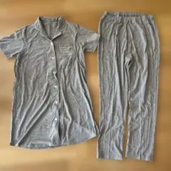グレー マタニティ パジャマ