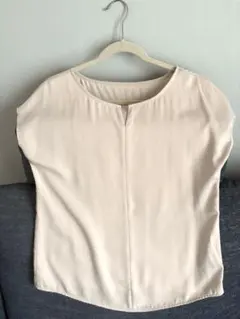 【インディヴィ INDIVI】フレンチスリーブ とろみ　カットソー 38